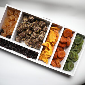 מגש עץ מחולק רב פעמי